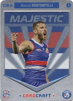 2024 AFL TeamCoach - Card Craft Majestic 2 #CCM-18 Marcus Bontempelli Front